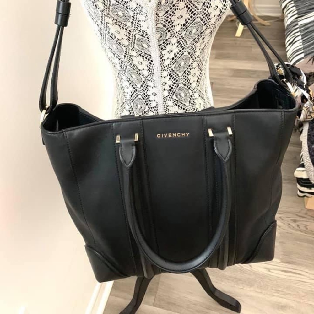Givenchy Black Leather Tote - Picture 4 of 16